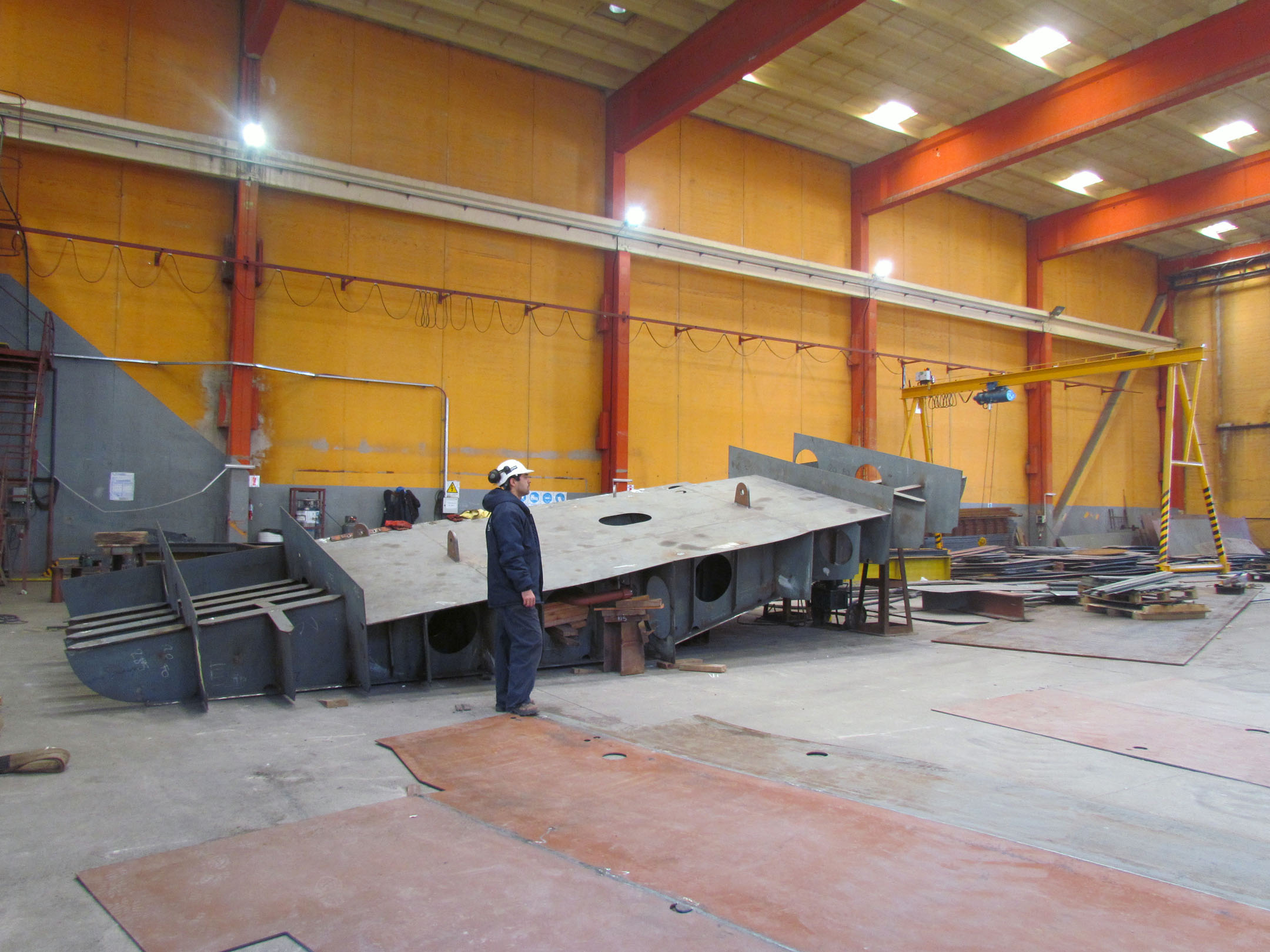 SPI inició la construcción de un nuevo remolcador