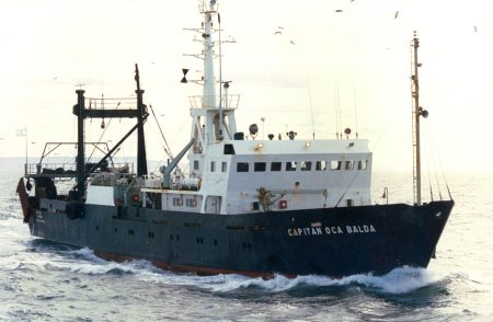 Campa帽a ambiental en la Zona Com煤n de Pesca