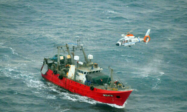 Evacuaron a tripulante del BP Desafío