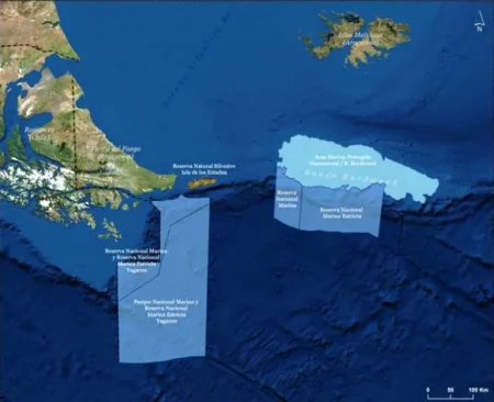 Sancionan ley para la creación de un Sistema Nacional de Áreas Marinas Protegidas