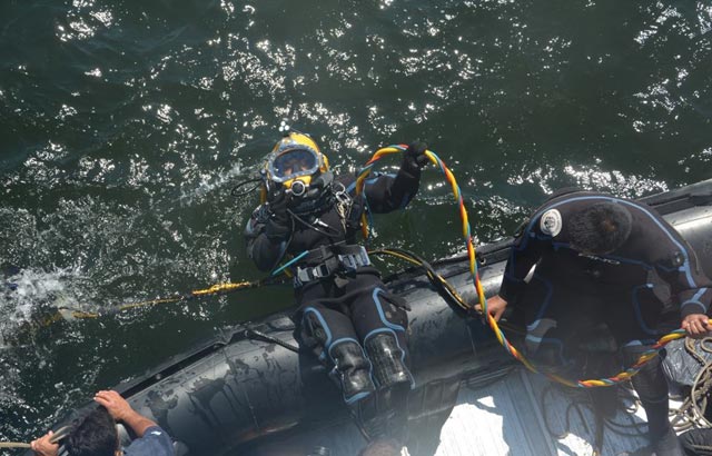 La Armada dio por finalizada la búsqueda en el interior del “San Jorge I”
