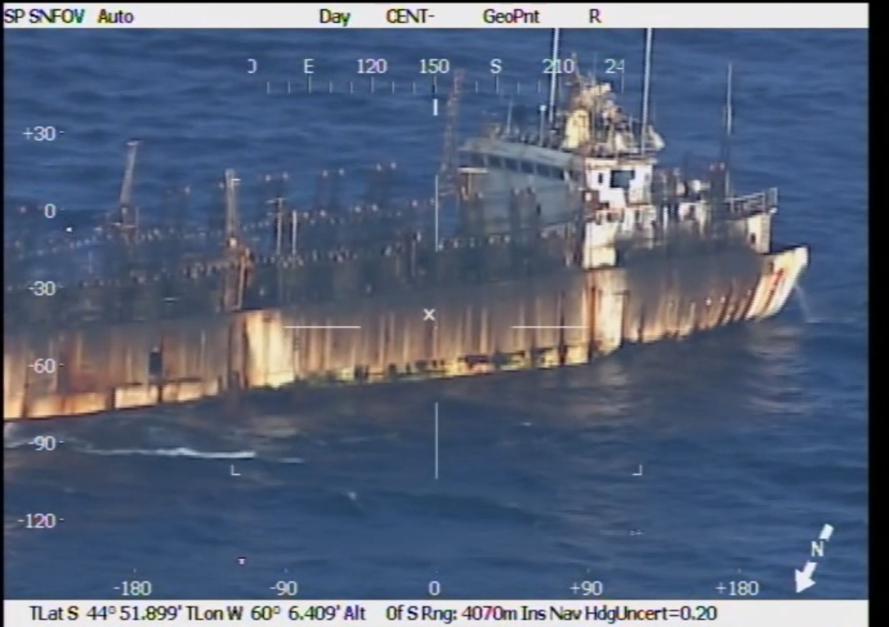 Preocupante I: Se contabilizaron 417 buques extranjeros en la milla 201