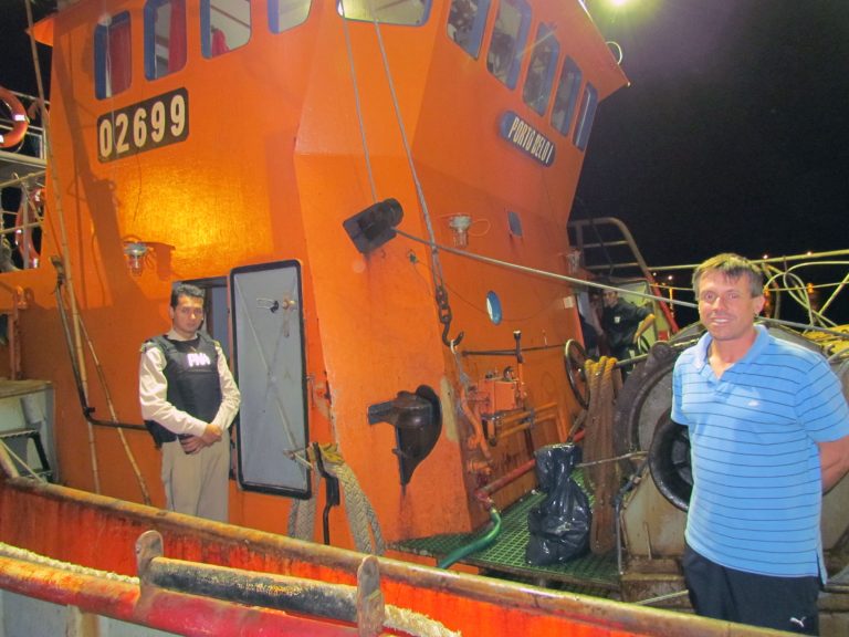 Desmienten denuncia sobre la condición del maquinista embarcado en el “Porto Belo I”