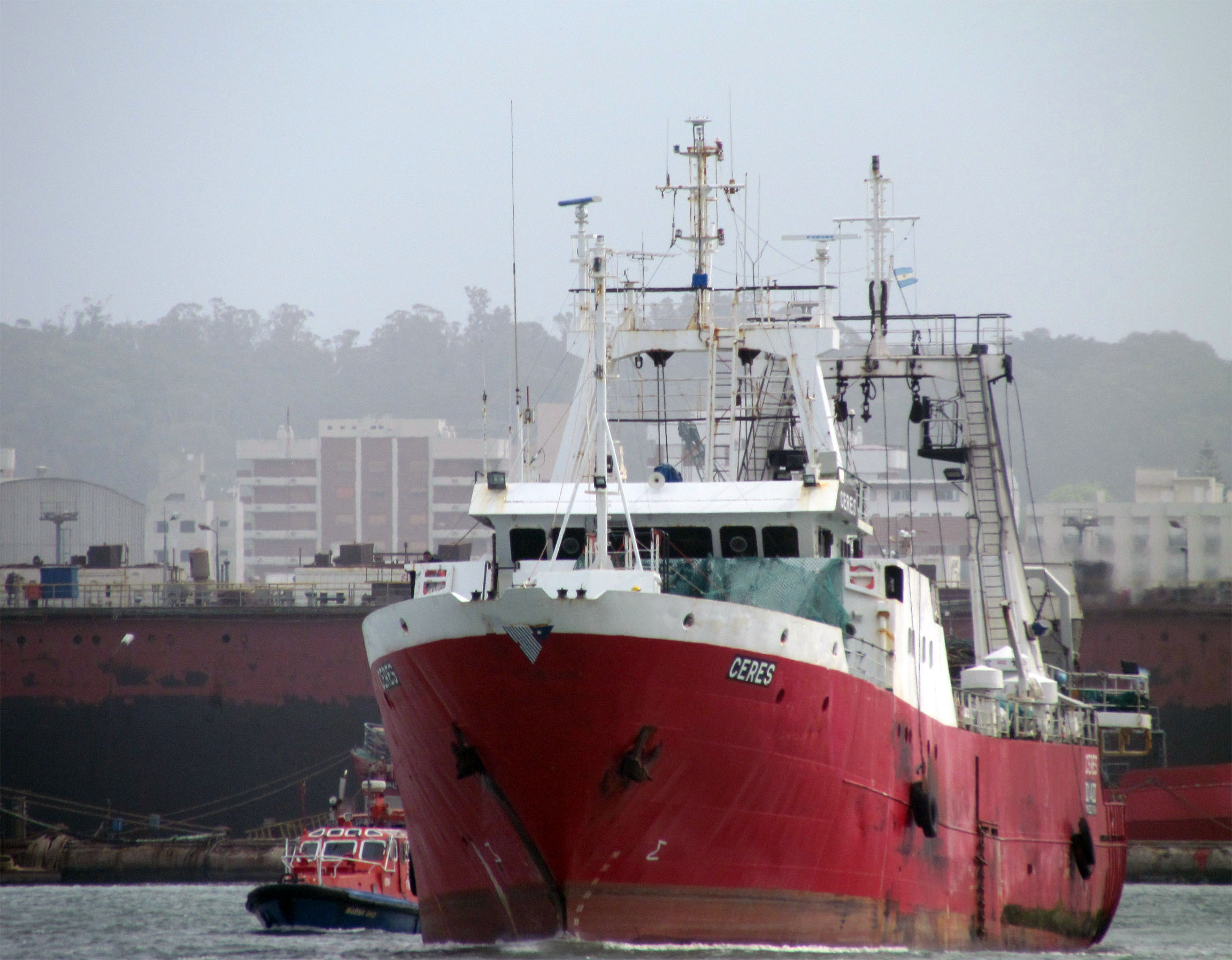 Falleció en altamar un marinero del “Ceresâ€