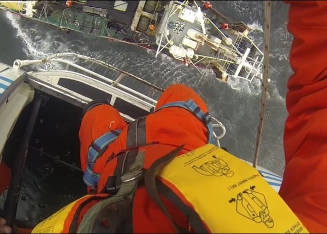 Evacuaron a marinero del “Aldebaran”