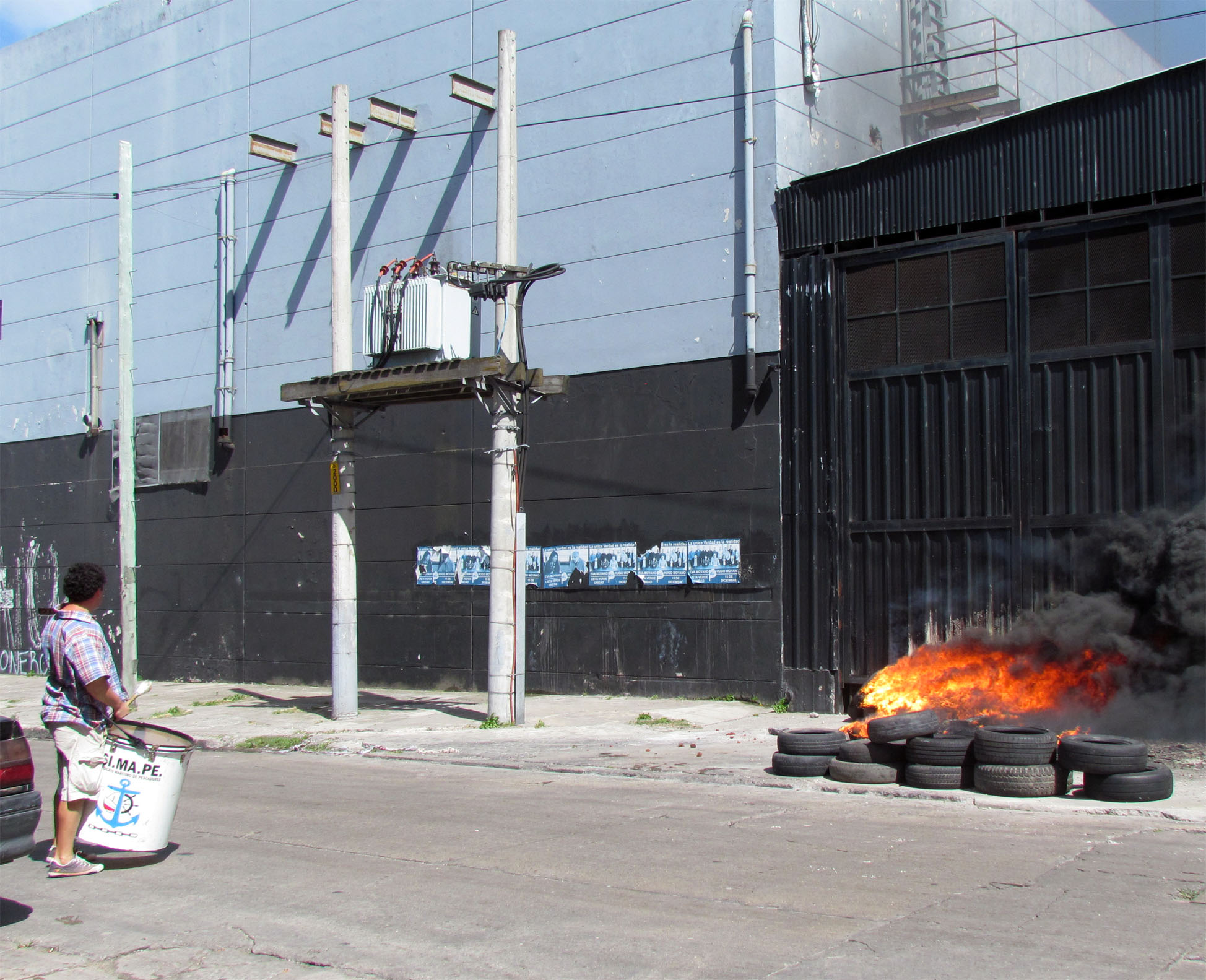 Cámaras empresarias: “La quema de gomas y las amenazas no son admisiblesâ€