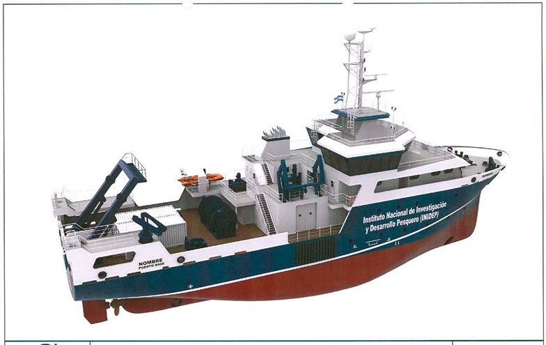 Comenzó en España la construcción del nuevo buque del Inidep