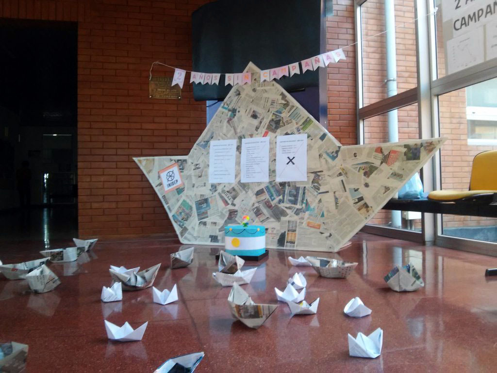 inidep barcos papel
