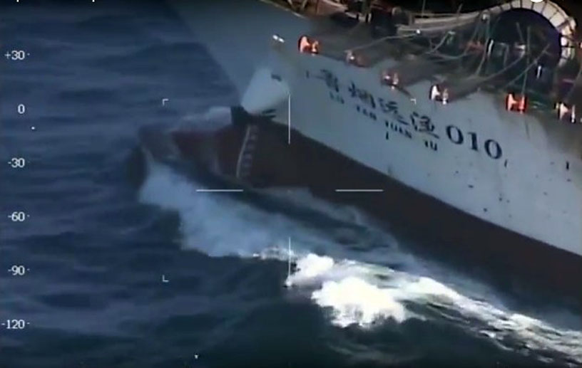 “En todo momento trataron de embestir al guardacostas”