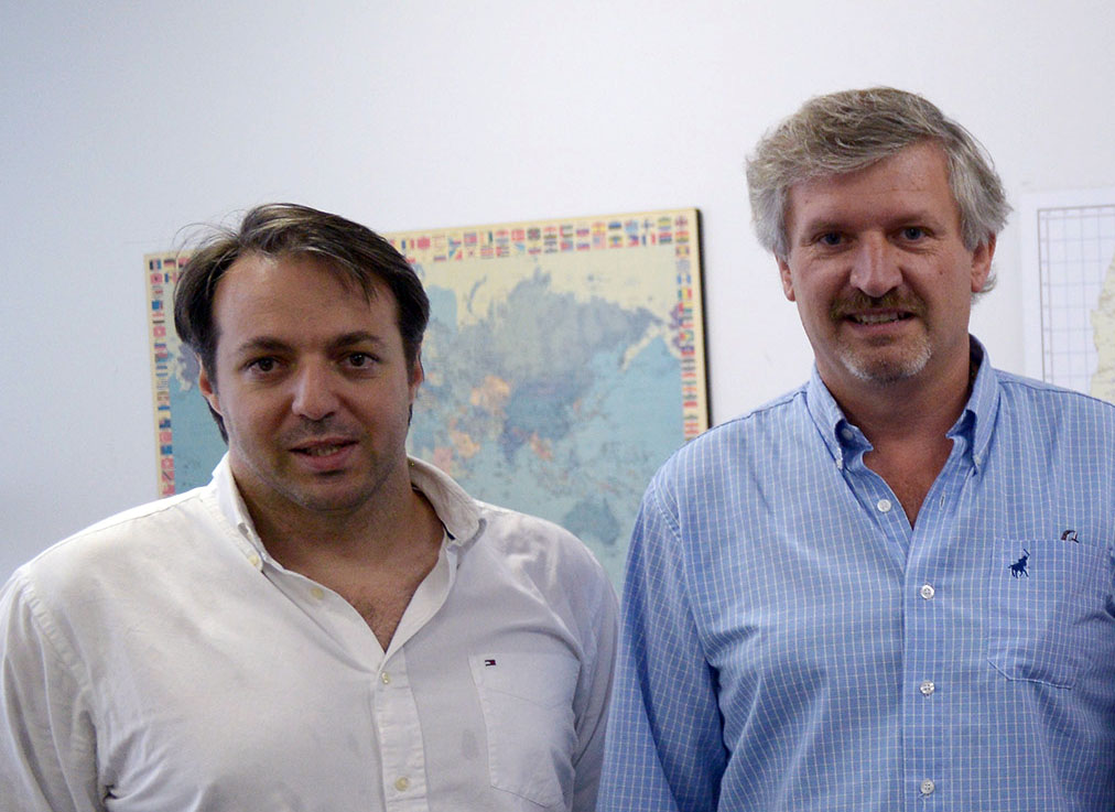 Gerpe y Whöler, delegados en la Comisión Técnica Mixta