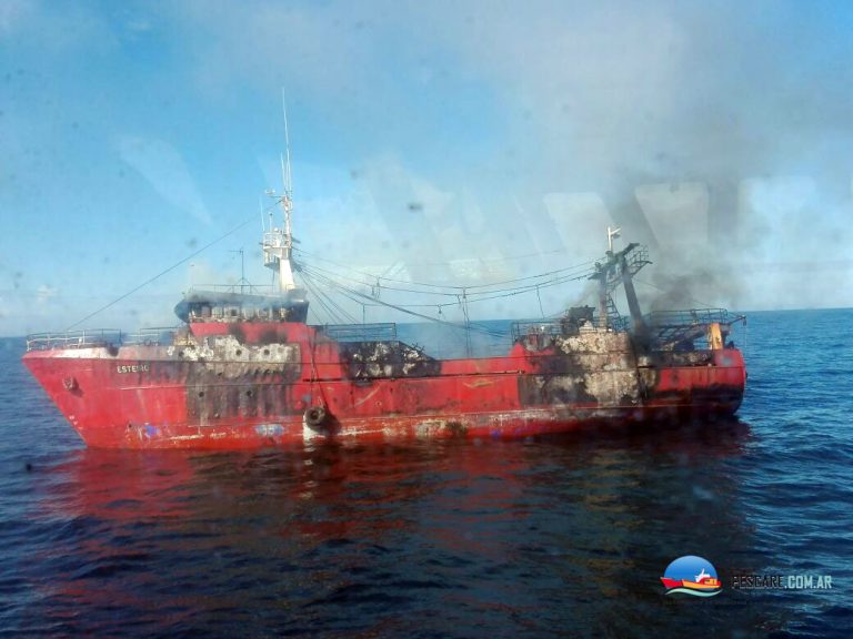 Finalmente se hundió el «Esteiro»