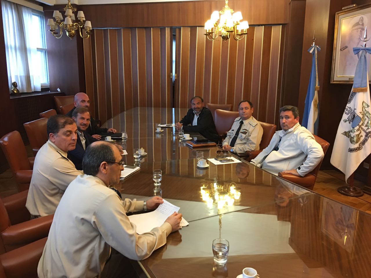 Seguridad en la navegación: la cúpula de Prefectura se reunió con armadores costeros