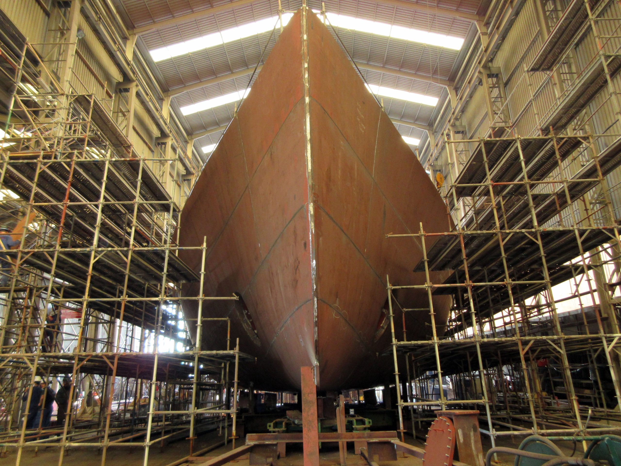 Avanza en Vigo la construcción del nuevo buque del Inidep