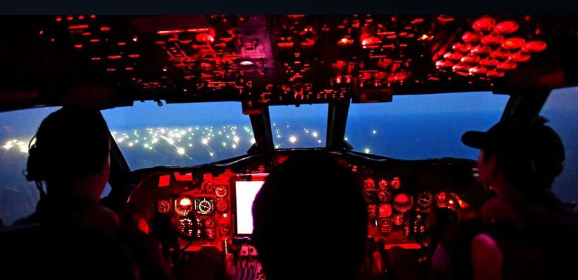 Sólo un avión realiza el control aéreo de la Milla 201