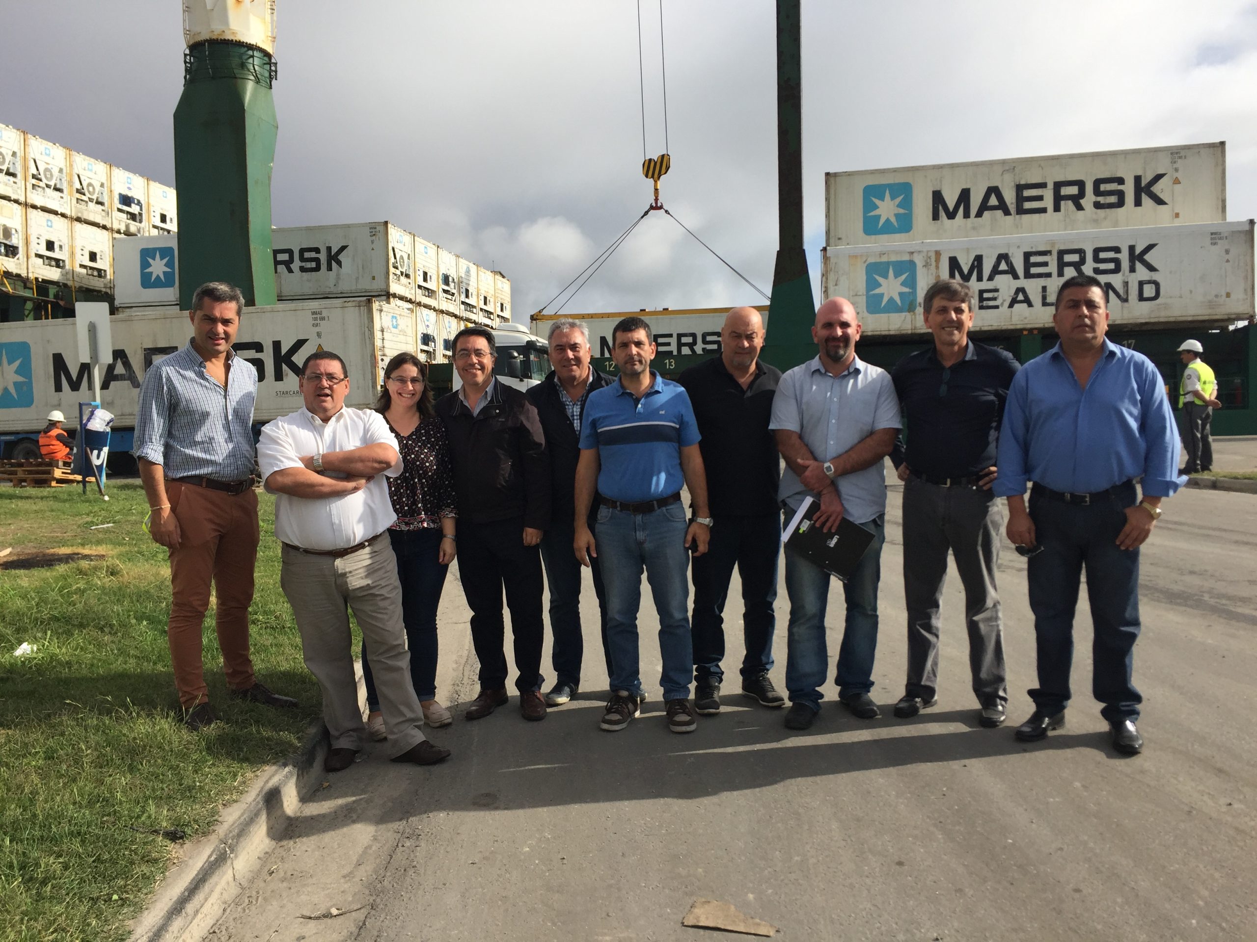 Directores del Consorcio Portuario recorrieron distintos puntos de la terminal