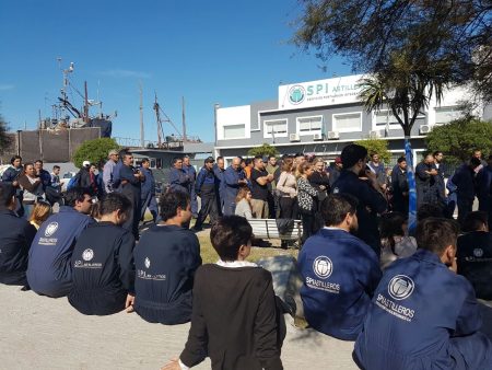 Celebración del DÃa del Obrero Naval en SPI