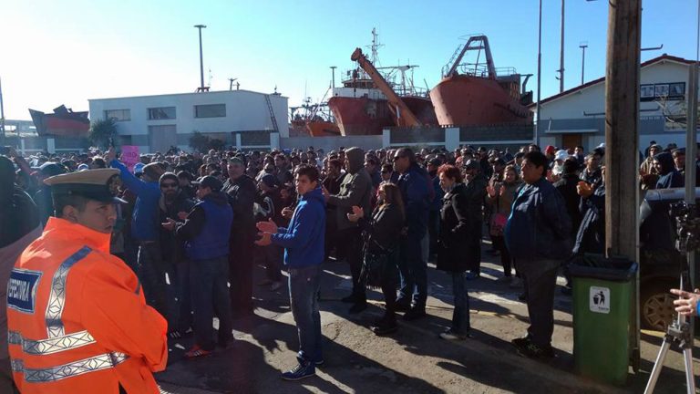 Tensión en marcha por mayor seguridad en los buques