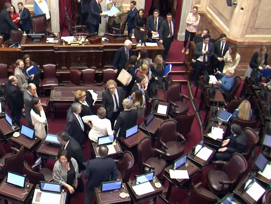 Se frustró en el Senado la discusión por reembolsos patagónicos