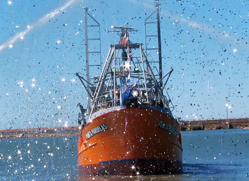 Botaron al “Punta Pardelas” en coincidencia con el Día de la Industria Naval