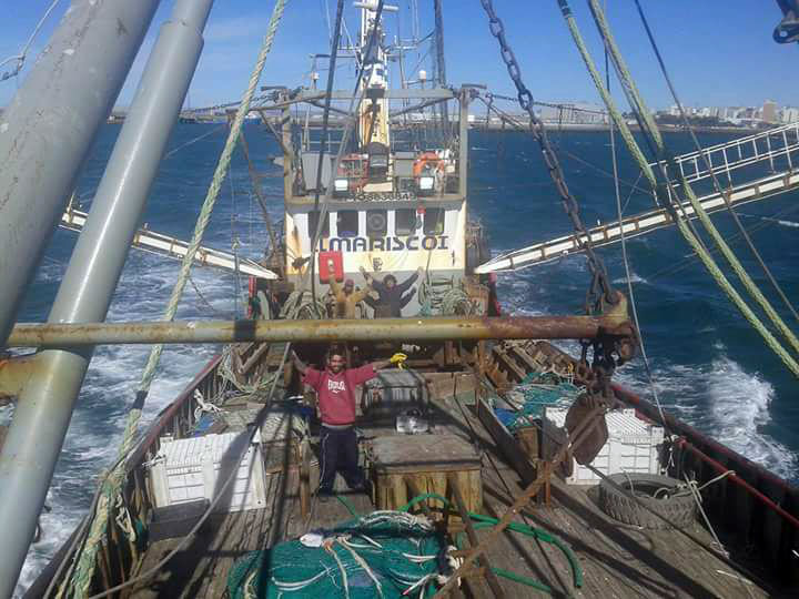 Regresan algunos de los barcos que participaron de la temporada de langostino