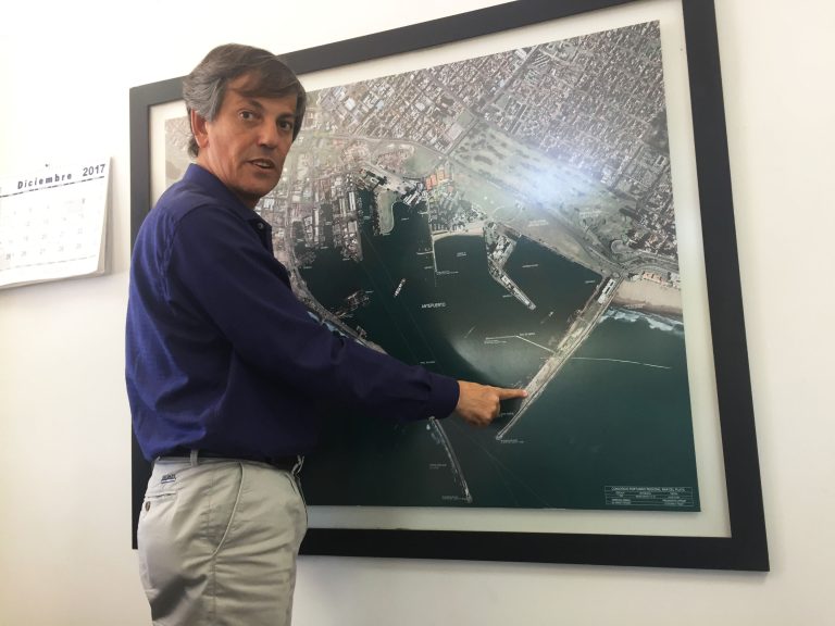 Merlini y el uso de la Escollera Norte: “Es como si tuviéramos un muelle nuevo con 840 metros disponibles”