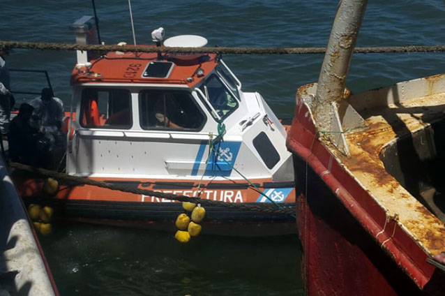 Encuentran un cuerpo en aguas interiores del puerto