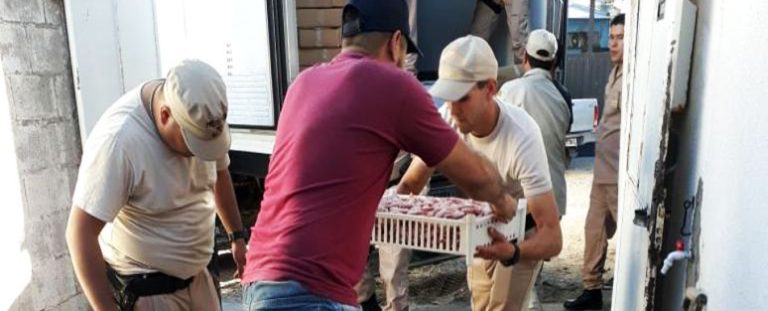 La problemática del langostino ilegal se manifiesta en Chubut