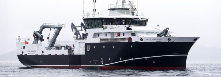 Zarpó el “Angelescu†para evaluar rayas en la Zona Común de Pesca