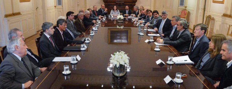 El presidente Macri recibirá nuevamente a representantes del sector