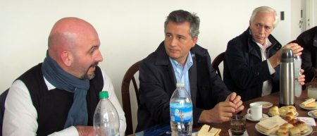 Armadores costeros se reunieron con el ministro Etchvehere