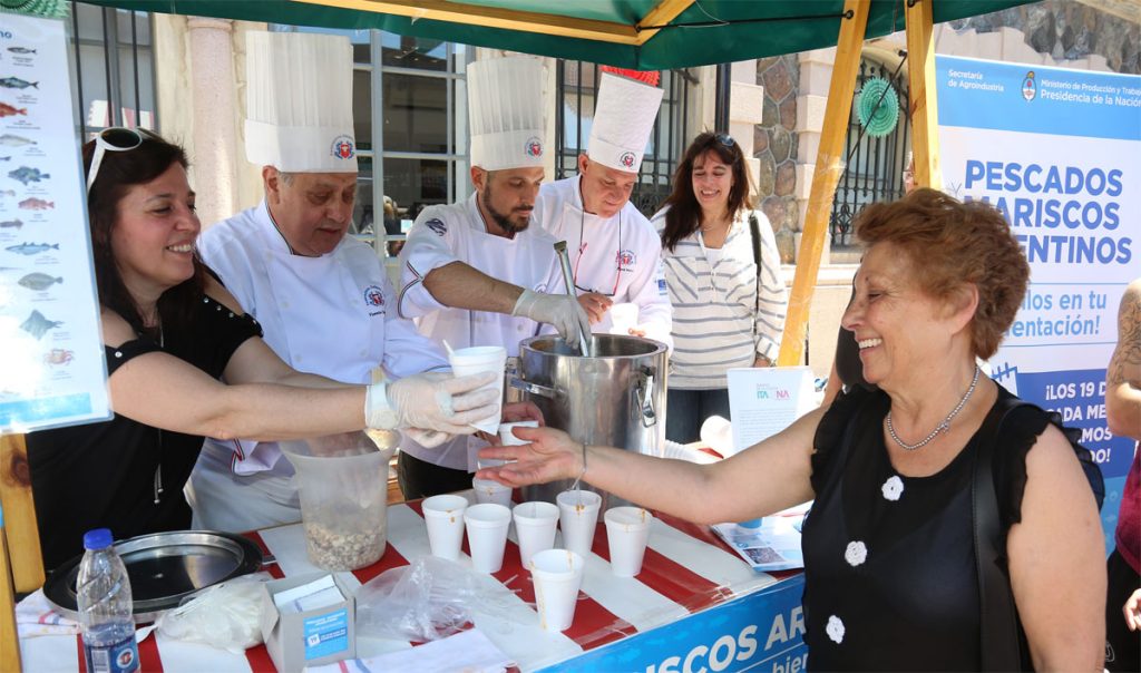 Promocionarán el consumo de pescados y mariscos en la Costa Atlántica