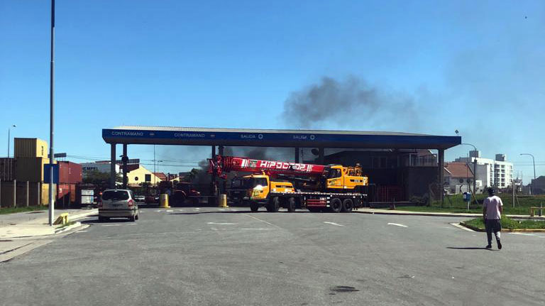 Fuerte posicionamiento de TC2 y las cooperativas de estibaje; cortes en la terminal y protesta en el Consorcio