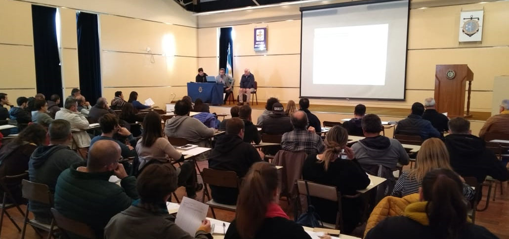 Parte de Pesca Electrónico, eje de una jornada de capacitación