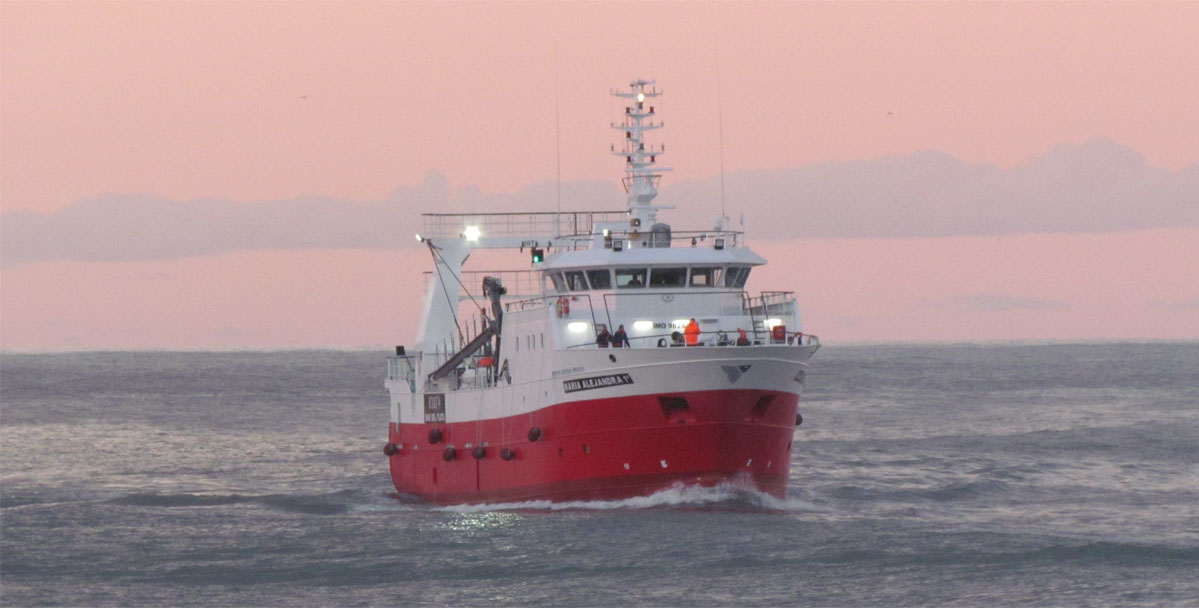 Primeros resultados de la amplia prospección de langostino