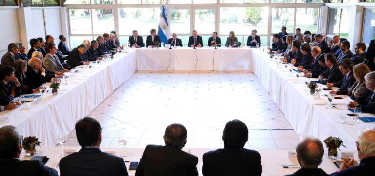 Representantes de Caipa y Cepa se sumaron a la mesa empresarial convocada por Macri