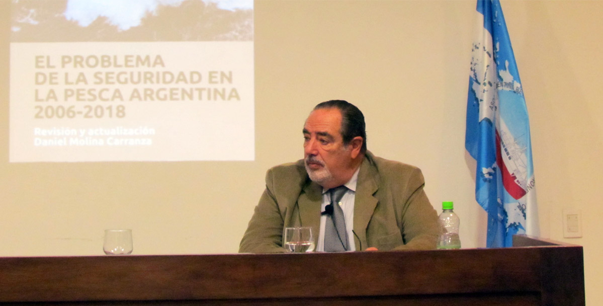 El libro “El Problema de la Seguridad en la Pesca Argentina” fue presentado en la sede de Capitanes
