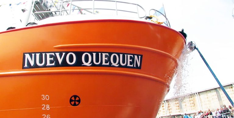 Contessi botó al costero “Nuevo Quequén†e inauguró nave industrial