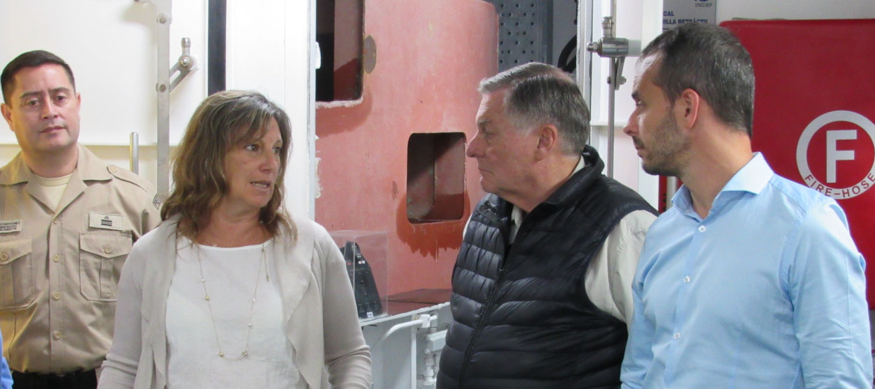 El futuro director del Inidep visitó el instituto