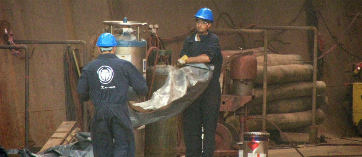 SPI Astilleros aplica protocolo para evitar la propagaci贸n del coronavirus