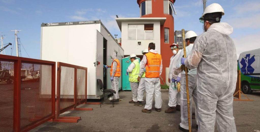 Coronavirus: más de tres mil controles a tripulantes, personal de la estiba y trabajadores portuarios