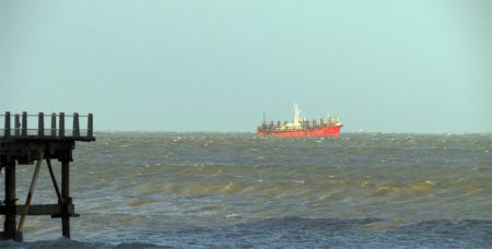La flota potera se repliega sobre la costa de Mar del Plata
