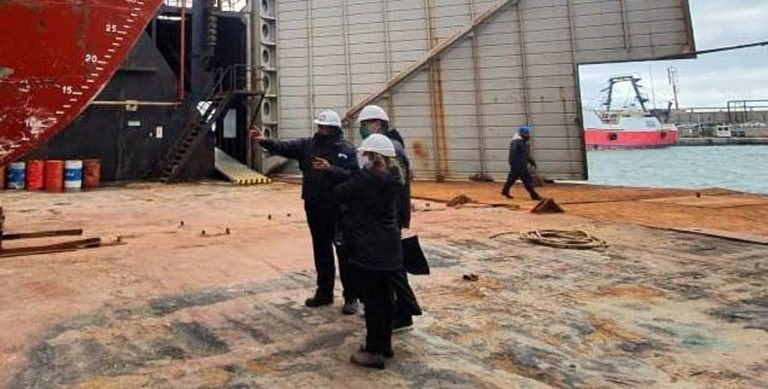 “Mossdock 2000â€, el dique flotante de SPI cumple veinte años en el puerto local