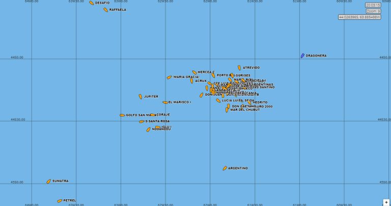 Langostino: los fresqueros volvieron a zona de pesca