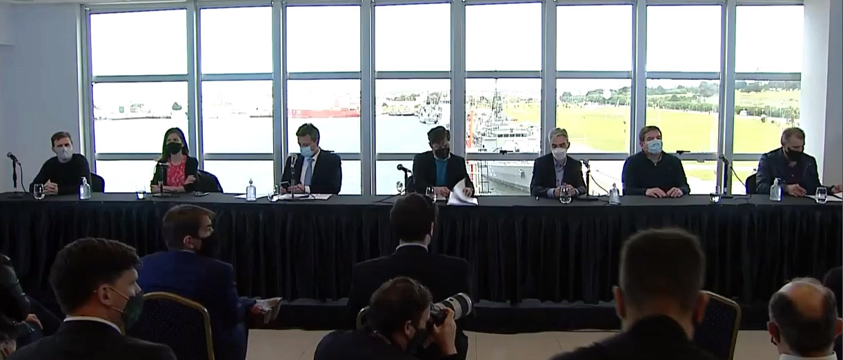 Firmaron convenio para realizar el dragado de mantenimiento