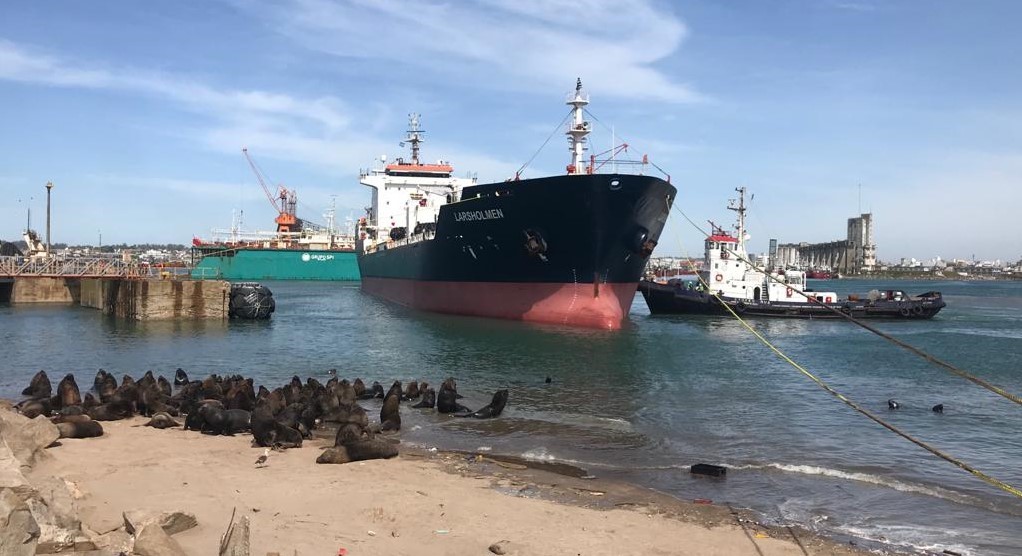 Gas oíl, energía que pone en marcha la actividad del puerto y la ciudad