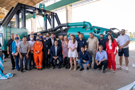 Draga “Gloria P†fabricada en SPI para altas profundidades