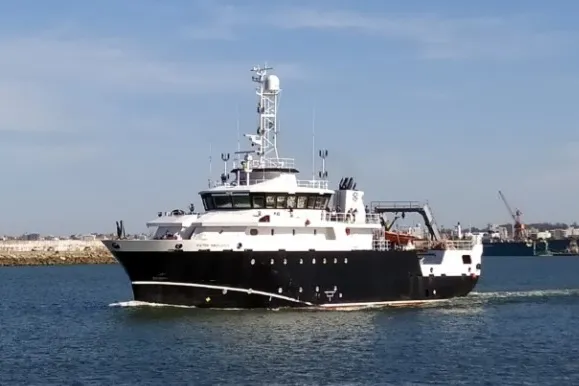 BIP V铆ctor Angelescu, campa帽a Oceanograf铆a biol贸gica del Agujero Azul