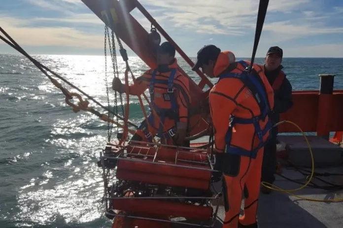 El GC SB-15 Tango continúa esfuerzos de búsqueda por hallar el casco hundido del BP 7 de Agosto