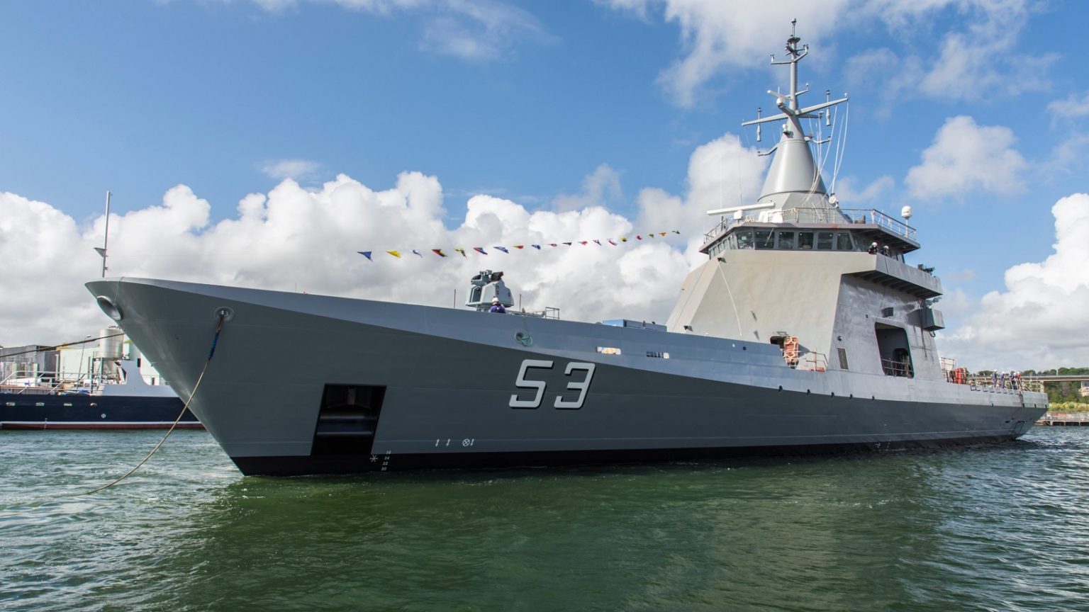 Arrib贸 el ARA STORNI, nuevo patrullero oce谩nico