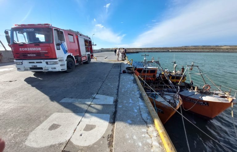 La Prefectura Naval Argentina, en Caleta Paula, evit贸 incendio en el BP Don Carlos I